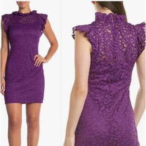 Alexia Admor purple lace dress